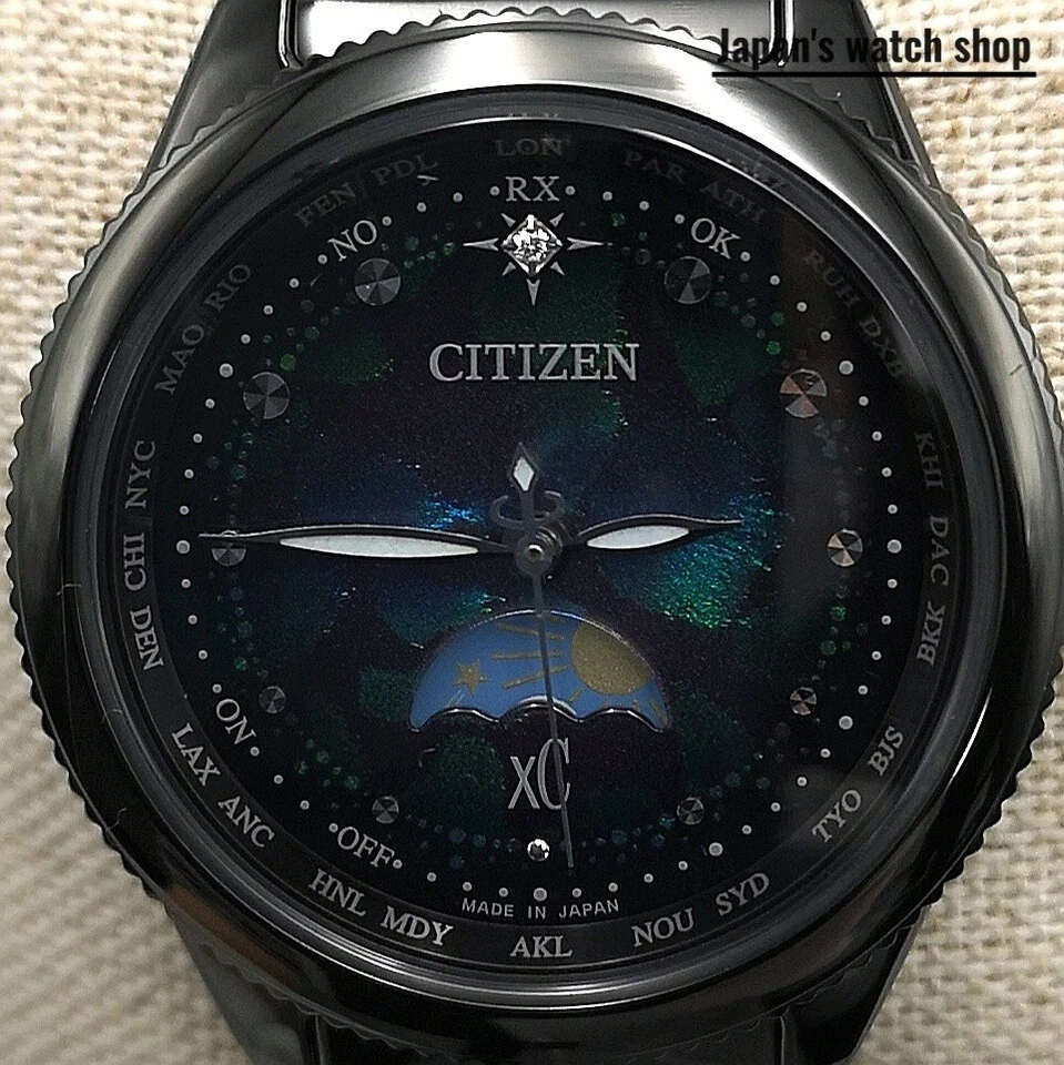 CITIZEN xC daichi collection EE1008-56E LAYERS of TIME Limited Radio Solar Watch