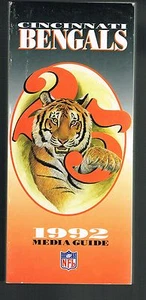 1992 Cincinnati Bengals Football NFL Media GUIDE - Picture 1 of 1