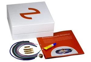 Evaluzia Set Clásico Elegante, Pulsera DIY Kit De Joyería Color Rosa Dorado, SS2 - Imagen 1 de 4