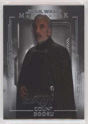 2020 Topps Star Wars Masterwork Count Dooku #68 x9h - Image 1 of 3