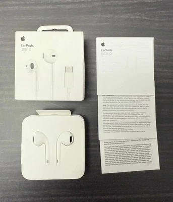 原装苹果 EarPods 耳机 - USB-C 有线耳机 - MTJY3AM/A — 第 1/4 张图片