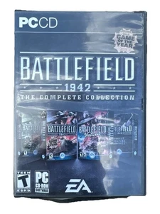 Battlefield 1942 The Complete Collection (PC, 2005) 8 Disc Games : No Scratches - Picture 1 of 6