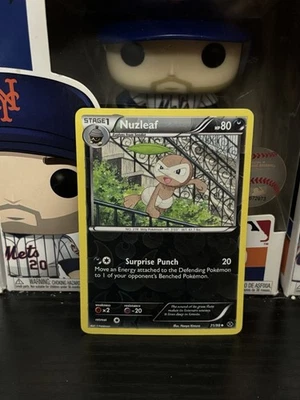 Pokemon TCG Next Destines - Nuzleaf #71/99 - Uncommon Reverse Holo Card - Image 1 of 4