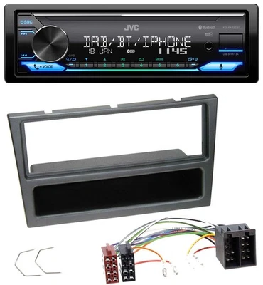 JVC Bluetooth DAB USB MP3 Autoradio für Opel Corsa C Meriva Signum Vectra C 2000 - Bild 1 von 4