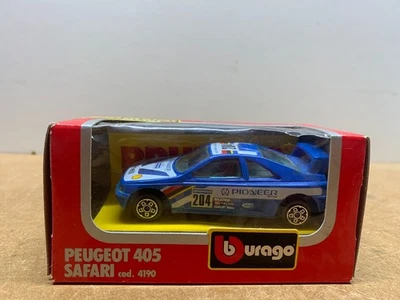 BURAGO PEUGEOT 405 SAFARI EN BOITE 1/43 E7 - Photo 1/4