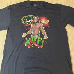 WWE Kofi here comes the boom XL black T-shirt NOS - Picture 1 of 5