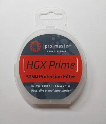 Promaster 52mm HGX Prime UV Digital Filter w/Repellamax II in original box - Image 1 of 4