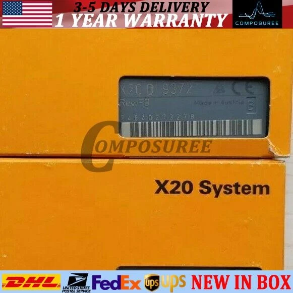 B&R X20DI9372 Brand DHL Express shipping NEW - Image 1 of 3
