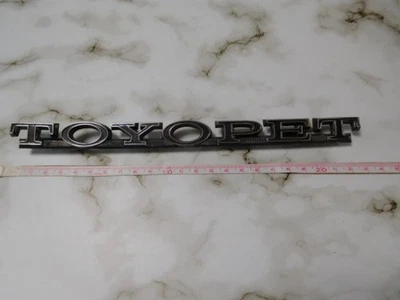 TOYOPET Corona Emblema Serie MS Retro Vintage 23cm Excelente Estado JAPÓN Foto 1 de 4