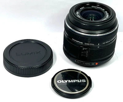 Olympus M.Zuiko Digital 14-42mm f/3.5-5.6 II R Lens #8921 VGC - Image 1 of 4