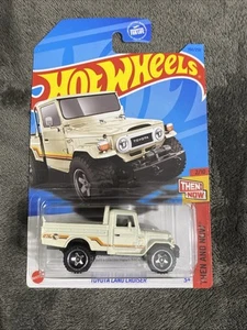 2021 Hot Wheels TOYOTA LAND CRUISER TREASURE HUNT Then And Now 2/10 NEW Beige - Picture 1 of 8