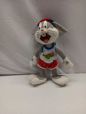 ВИНТАЖНАЯ плюшевая игрушка Space Jam Bugs кролик McDonalds Happy Meal 96 футов промо ЗАПЕЧАТАННАЯ новая из старых запасов - Изображение 1 из 4