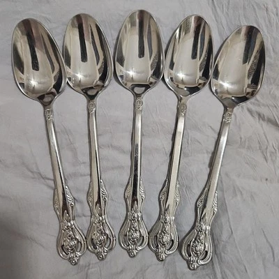 Juego de 5 cucharas soperas Heritage Mint Ltd ROYAL ALISTER acero inoxidable 18/10 cubiertos Foto 1 de 4