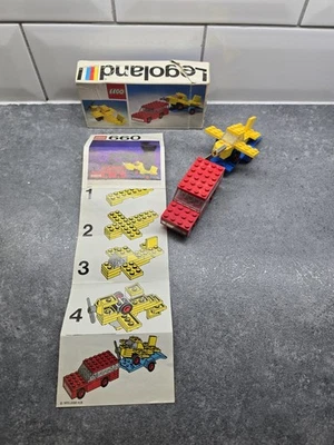 Lego Legoland Air Transporter 660 - Boxed  Complete & Instructions 1975. (RARE) - Image 1 of 4