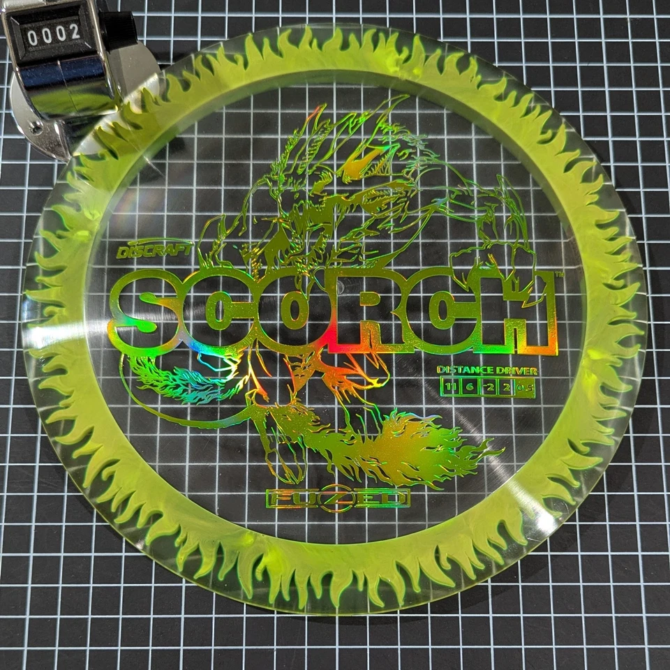 Discraft FuZeD Z Scorch with Flame Distance Driver (Pick Your Disc) Bomber Discs - Image 1 of 1