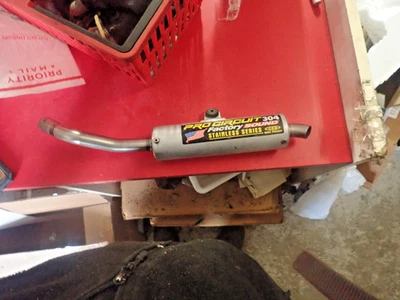 Silenciador de escape 1989-1992 Suzuki RM 125 Pro Circuit # 305 - Imagem 1 de 4