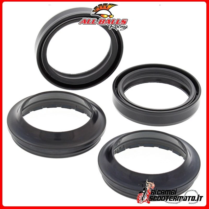 KIT PARAOLI E PARAPOLVERE FORCELLA ALL BALLS HONDA CR 125 R 1988-1989 56-133-1#8 Foto 1 de 1