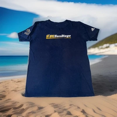 UCSD UC San Diego Tritons All For One Logo Shirt Medium Blue University Vintage - Image 1 of 4