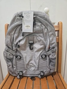 Loop Backpack, Travel, or Work Bookbag with tablet sleeve, One Size, Silver H... - Picture 1 of 11