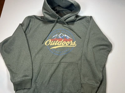 Sudadera con capucha Eddie Baur Adventure para hombre XXL verde Pullover Foto 1 de 4