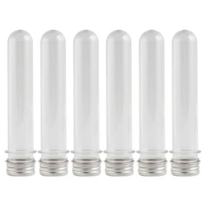 6 Pcs Lidded Shoelace Jar Plastic Organiser Portable Shoestring Tubes - Picture 1 of 12