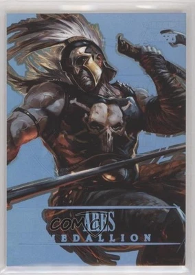 2022 Fleer Ultra Avengers Medallions Sapphire 17/25 Ares #M-2 0f1e - Image 1 of 3