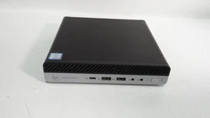 HP ProDesk 600 G5 Desktop Mini , i5-9500T@ 2.20GHZ 8GB RAM 256GB NVMe NO OS . - Picture 1 of 7