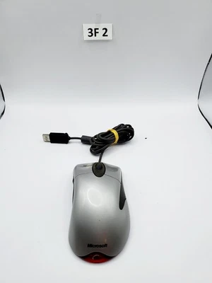 Microsoft IntelliMouse Explorer 3.0 USB -PS/2 Compatible Mouse Silver/Red - Image 1 of 4