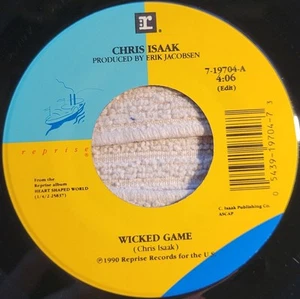 Chris Isaak "Wicked Game / Wicked Game (Instrumental)" sehr guter Zustand + - Bild 1 von 3