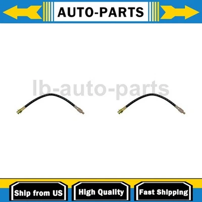 前刹车软管 2x 适用于福特俱乐部 4.4L 1955 - 1956 福特俱乐部 4.8L 1955 - 1956 — 第 1/4 张图片