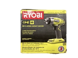 Ryobi P237 ONE+ 18V 3-Speed 1/4" Cordless Hex Impact Driver Tool -OPEN BOX- - Picture 1 of 2