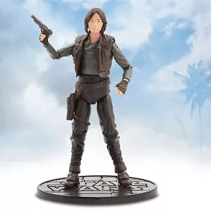 Figura de acción fundida a presión serie Jyn Erso Elite Star Wars Rogue One de Disney Store 6" - Imagen 1 de 4