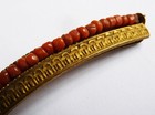 Peigne diadème corail Empire 19e siècle comb tiara peineta bijou coral corallo