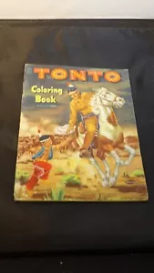 Whitman - Tonto Coloring Book 1308 - 1957 - Foto 1 di 3