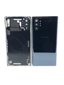 Genuine Samsung NOTE 10 Plus 5G SM-N976 Rear Back Glass Battery Cover - Black - Picture 1 of 6