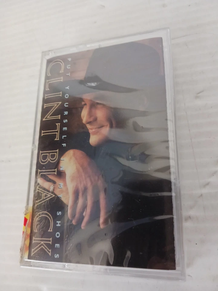 Clint Black (Put Yourself In My Shoes) Cassette (Country)(1990) NEW SEALED - Image 1 of 3