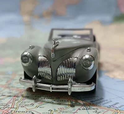 LINCOLN Continental Open 1941 -Vintage Rio ,Scala 1/43 ,Made in Italy 1972 , MIB - Immagine 1 di 4