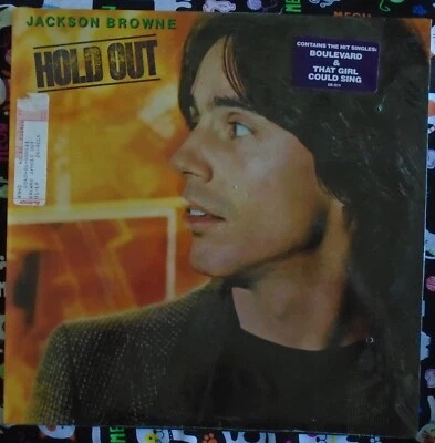 JACKSON BROWNE, Hold Out [with hype sticker] USA New Old Stock Sealed LP - Image 1 of 2