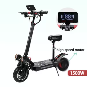 2025 Electric Scooter 1500W/2000W Portable 55-70KM/H Off Road e-Bike Foldable AU - Picture 1 of 21