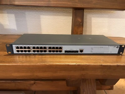 SWITCH GIGABIT ETHERNET HP V1910-24G JE006A - ottime condizioni - Immagine 1 di 3