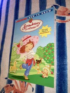 Vintage 2004 Schulbücher - Zeichnen von Erdbeer-Shortcake - Zeichenanleitung - Bild 1 von 11