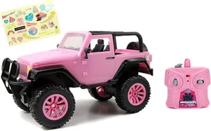 Jada Toys GIRLMAZING Jeep R/C Vehicle (1:16 Scale), Pink, Standard - Picture 1 of 6