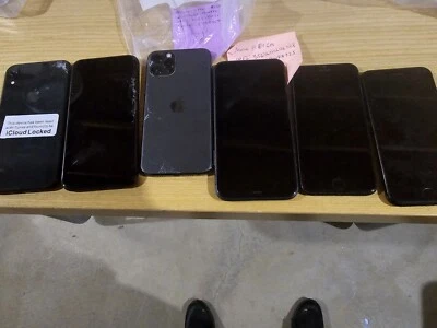 Apple iPhone para piezas 6 unidades. Mira fotos. Todo encendido  Foto 1 de 3