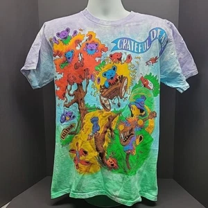 Grateful Dead summer 1993 Rise And Fall Liquid Blue By The Mountain Tee REPRINT - Picture 1 of 8