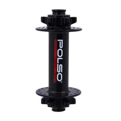 Bujes delanteros dobles para bicicleta BMX freno de disco 2 rodamientos 36H 15/20 mm x 110/135/150 mm Foto 1 de 4