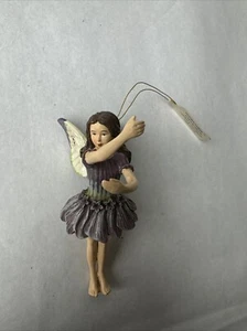 Retired Cicely Mary Barker Flower Fairies Lavender Fairy Ornament #87906 - Picture 1 of 6