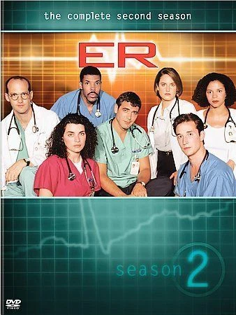 ER - The Complete Second Season (DVD, 2004, 4-Disc Set)