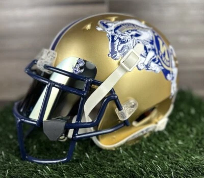 Casco de fútbol americano Schutt tamaño completo NAVY MIDSHIPMEN adulto Foto 1 de 4