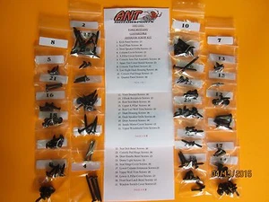 Ford Mustang 1987 convertible LX GT kit de tornillos interiores 116 piezas - Imagen 1 de 1
