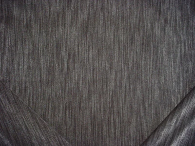2-3/4Y Romo Kirkby K5106 Komet Strie Plains Velvet Graphite Upholstery Fabric - Image 1 of 3